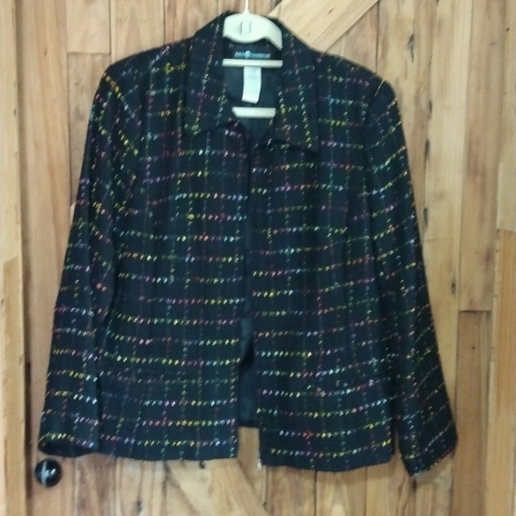 2 FOR $15 BUNDLE SALE! Vintage, Sag Harbor, Jacket, Lined, Texture, Vintage - Picture 2 of 6